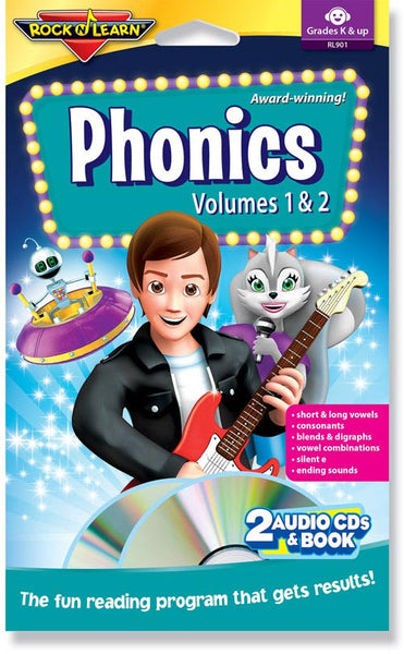 Phonics Volumes 1 & 2 (audio & book)