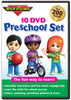 10 DVD Preschool Set