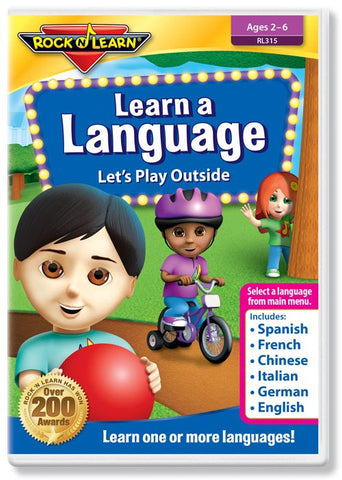 Learn a Language - Let's Play Outside (DVD)