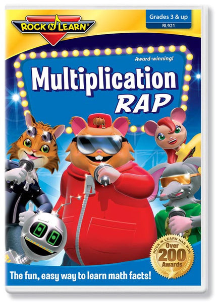 Multiplication Rap DVD