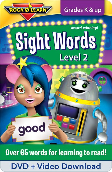 Sight Words Level 2 DVD & Video Download