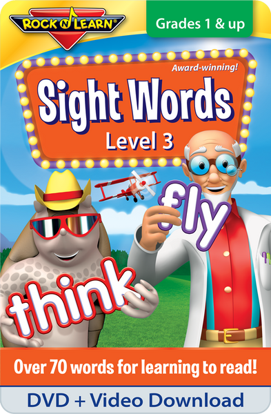 Sight Words Level 3 DVD & Video Download