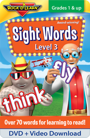 Sight Words Level 3 DVD & Video Download