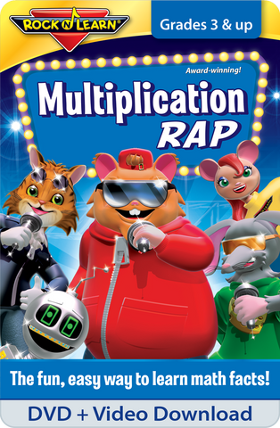 Multiplication Rap DVD & Video Download