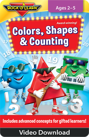 Colors, Shapes & Counting Video Download